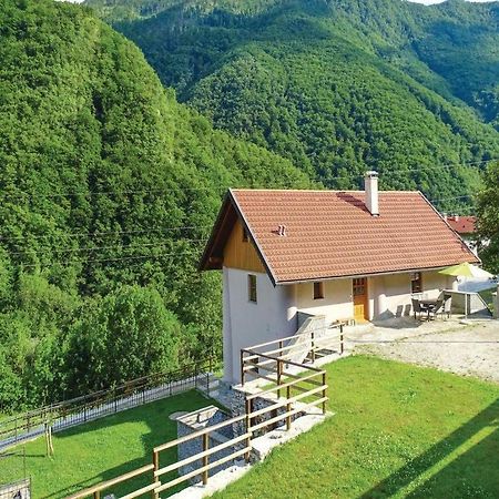 Pocitniska Hisa Pri Kustrcu Apartment Grahovo ob Baci Ngoại thất bức ảnh